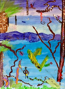 Grace K, Rainforest, age 9, Tettenhall College, UK.