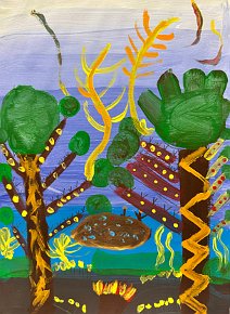 Rocco, Rainforest, age 9, Tettenhall College, UK