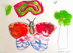 Isabella Martinez , Age 5, Butterfly