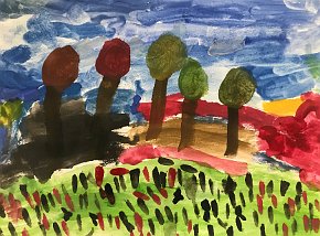 Phoebe Boulton, age 5, ‘The Busy Jungle’