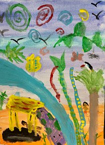 Alfie, Rainforest, age 10, Tettenhall College, UK.