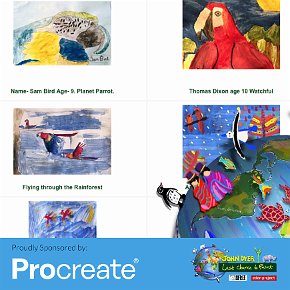 Proudly sponsored by Procreate