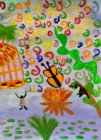 Mia, Rainforest, age 10, Tettenhall College, UK