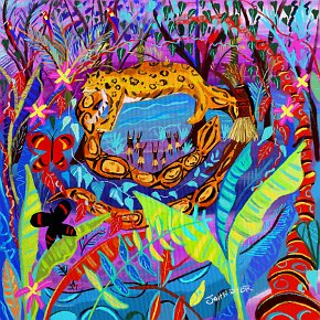 Nawê. Procreate digital painting by John Dyer