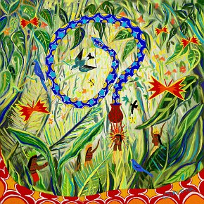 The Healing Shaman. Procreate digital painting by John Dyer