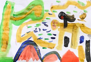 Nami-Gillet-age-4-water-color-on-A4-paper-Orchard-Primary-School-UK