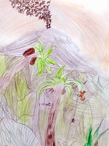 Charlie-R10-Exotic-Escape-A4-pencil-on-paper-Queensgate-Foundation-Primary-School-Isle-of-Wight DCIM\100GOPRO\G0070387.JPG