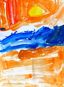 Dalya-AL-Obaidi-the-beach-and-the-sunset