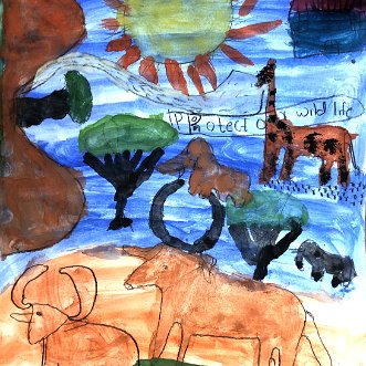 Kenyan Children's Art