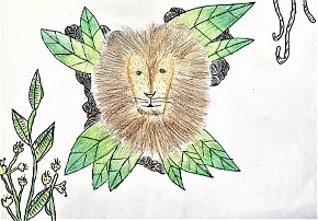 Marija Koaul, 12, King, A3, markers, crayons, Ivankovo, Croatia