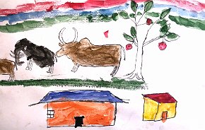 Denic, age 11, Enkii Primary School, Kenya